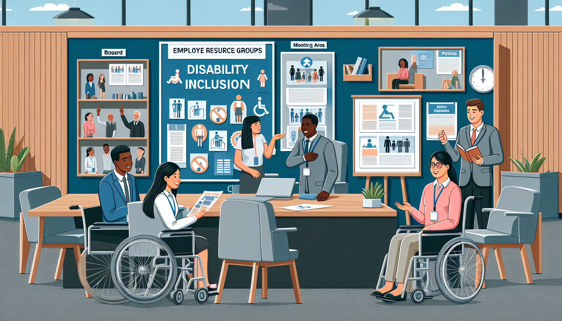 Image of diverse individuals collaborating